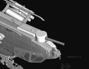 Hobby Boss 87224 AH-1F Cobra Attack Helicopter 1/72 – zdjęcie 10