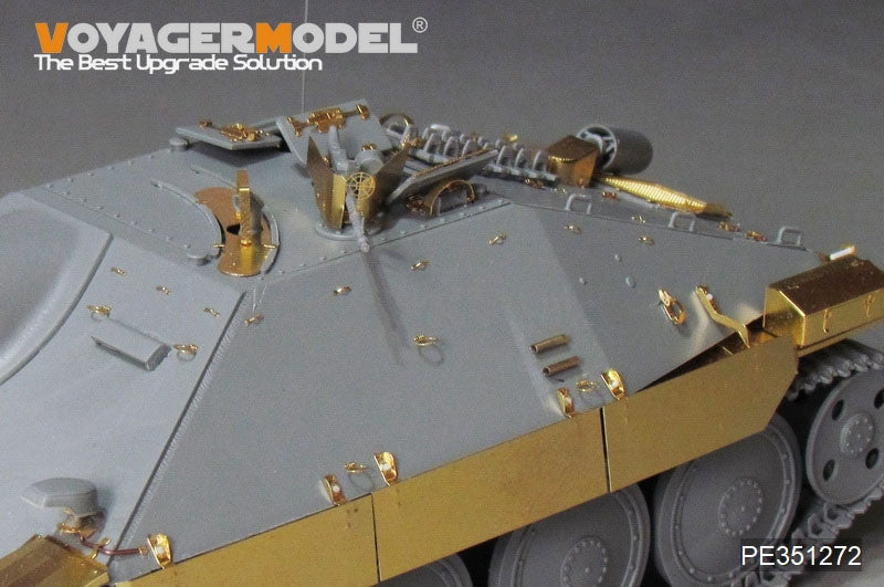 Voyager Model PE351272 WWII German Sd.Kfz.138/2 Hetzer Tank Destroyer Late Version For TAKOM 2171/2172 1/35 – zdjęcie 9