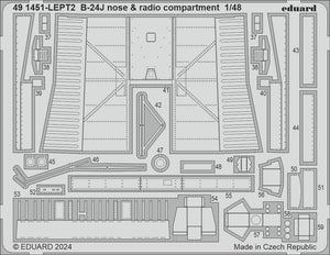 Eduard BIG49423 B-24J PART I HOBBY BOSS 1/48 – zdjęcie 7