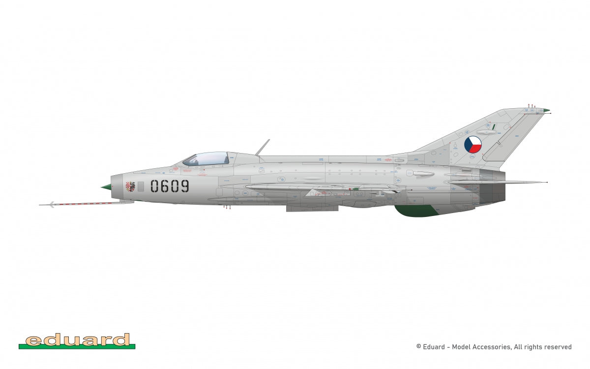 Eduard 11190 EFKA / MiG-21F-13 in Czechoslovak service 1/48