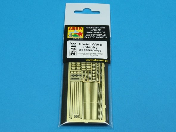 Aber 35A113 Soviet WW II infantry accessories 1/35 – zdjęcie 5