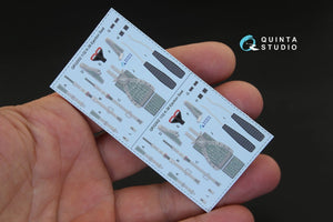 Quinta Studio QD32041 Su-30MKK 3D-Printed &amp;amp; coloured Interior on decal paper (for Trumpeter kit) 1/32 – zdjęcie 4