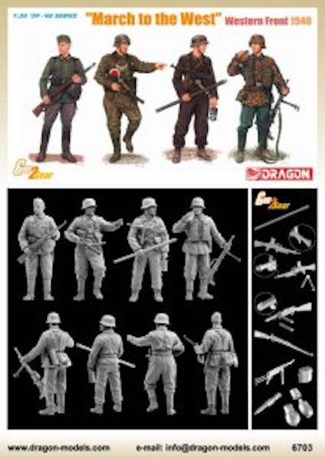Dragon 6703 "March to the West" Western Front 1940 1/35