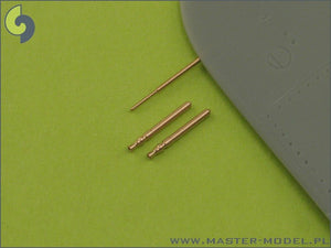 Master AM-72-010 Bf 109 F, G1 - G4 armament set (MG 17 tips) &amp;amp; Pitot Tube – zdjęcie 2