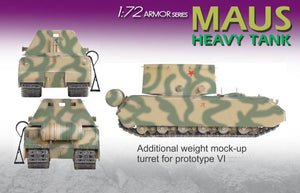 Dragon 7255 German Heavy Tank Maus 1/72 – zdjęcie 2