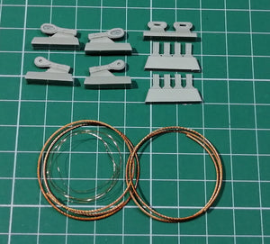 Eureka XXL ER-3560 Towing cable for Israeli IDF Magach 6B Gal Batash Tank 1/35 – zdjęcie 3