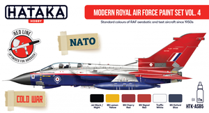 Hataka HTK-AS85 Modern Royal Air Force paint set vol. 4 6x17ml – image 2