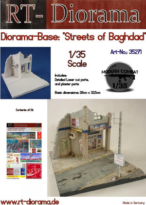 RT-Diorama 35271 Diorama-Base: &amp;quot;Streets of Baghdad&amp;quot; 1/35