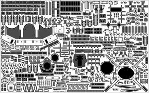 Pontos 35029F1 IJN NAGATO 1941 Detail Up Set 1/350 – zdjęcie 27