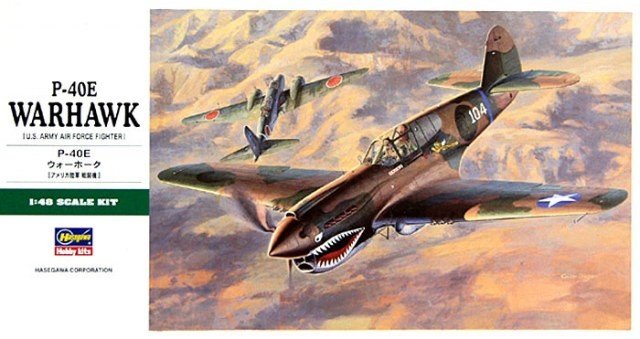 Hasegawa JT86 P-40E WARHAWK 1/48