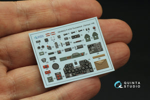 Quinta Studio QD48422 P-47M Thunderbolt 3D-Printed colored Interior on decal paper (Tamiya) 1/48 – image 3