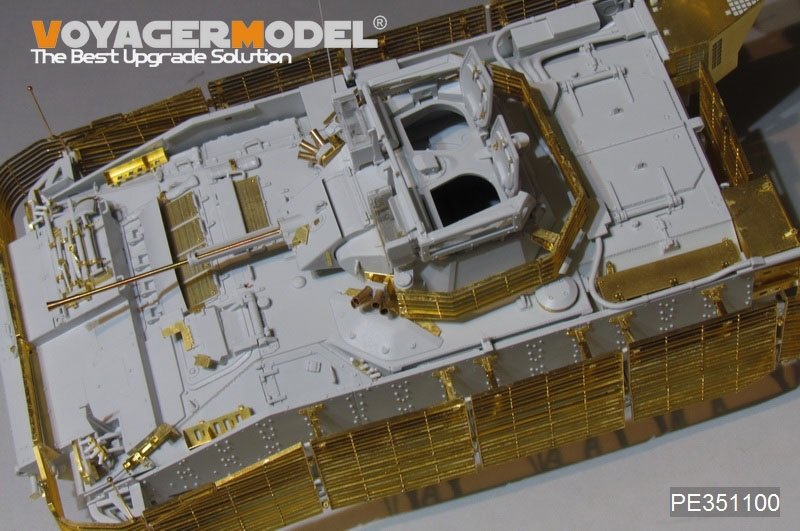 Voyager Model PE351100 Modern British FV510 Worrior TES(H) AIFV w/Slat Amour 2011 VER Upgrade Set（For MENG SS-017） 1/35 – zdjęcie 2