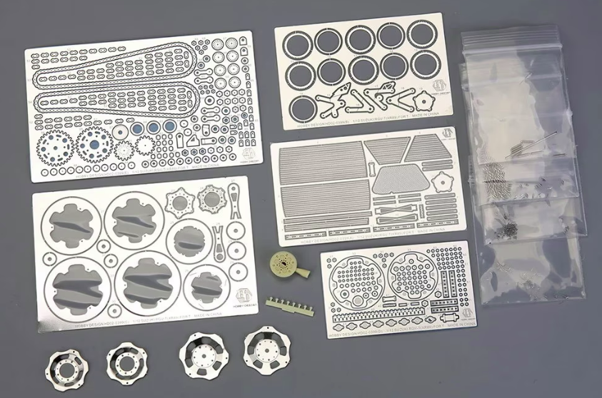 Hobby Design HD02-0399 Suzuki RGV-T (XR89) (PE + Metal Parts + Resin) (For Tamiya 12081) 1/12 – image 2