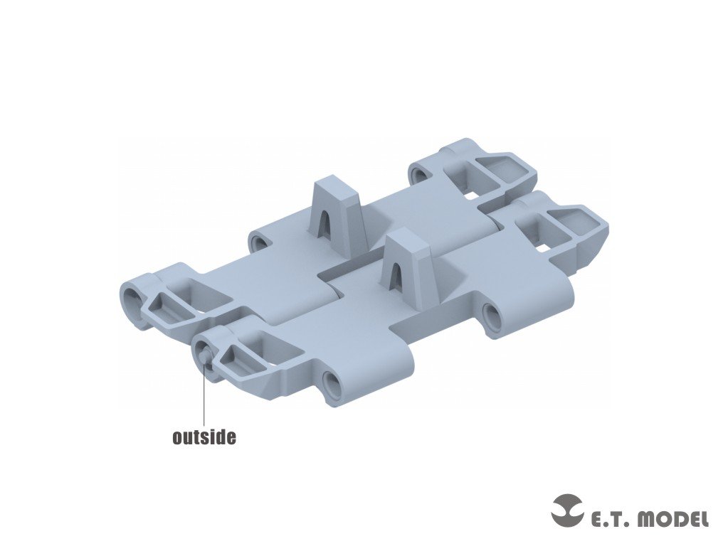 E.T. Model P35-058 US M26 PERSHING Medium Tank Workable Track (3D Printed) 1/35 – zdjęcie 2