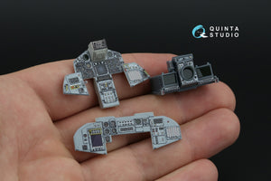 Quinta Studio QDS+32231 Tornado ECR German 3D-Printed &amp;amp; colored Interior on decal paper (Italeri) (Small version) (with 3D-printed resin parts) 1/32 – image 12