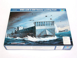 Trumpeter 07213 WW2 LCM 3 USN Vehicle Landing Craft 1/72 – zdjęcie 2