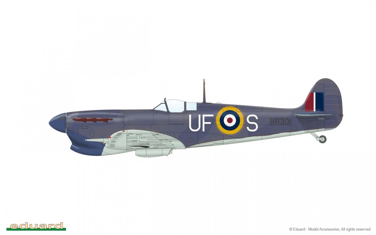 Eduard 82126 Spitfire Mk. Vc TROP 1/48 – zdjęcie 4