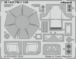 Eduard BIG49416 FM-1 TAMIYA 1/48 – zdjęcie 3