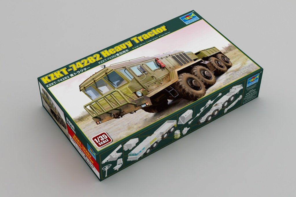 Trumpeter 01090 KZKT-74282 Heavy Tractor 1/35 – zdjęcie 2