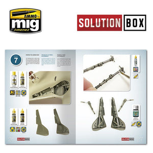 AMMO of Mig Jimenez 6502 WWII LUFTWAFFE LATE FIGHTERS SOLUTION BOOK (Multilingual) – zdjęcie 2