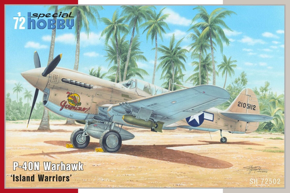 Special Hobby 72502 P-40N Warhawk 'Island Warriors' 1/72