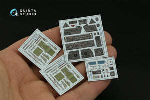 Quinta Studio QD48354 Mi-17 (Mi-8MT Export version) 3D-Printed &amp;amp; coloured Interior on decal paper (Zvezda) 1/48 – zdjęcie 4