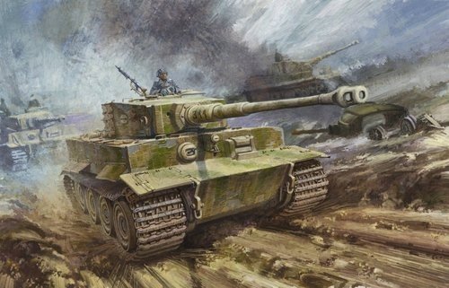 Dragon 6406 Tiger I Late Production 1/35 – zdjęcie 2