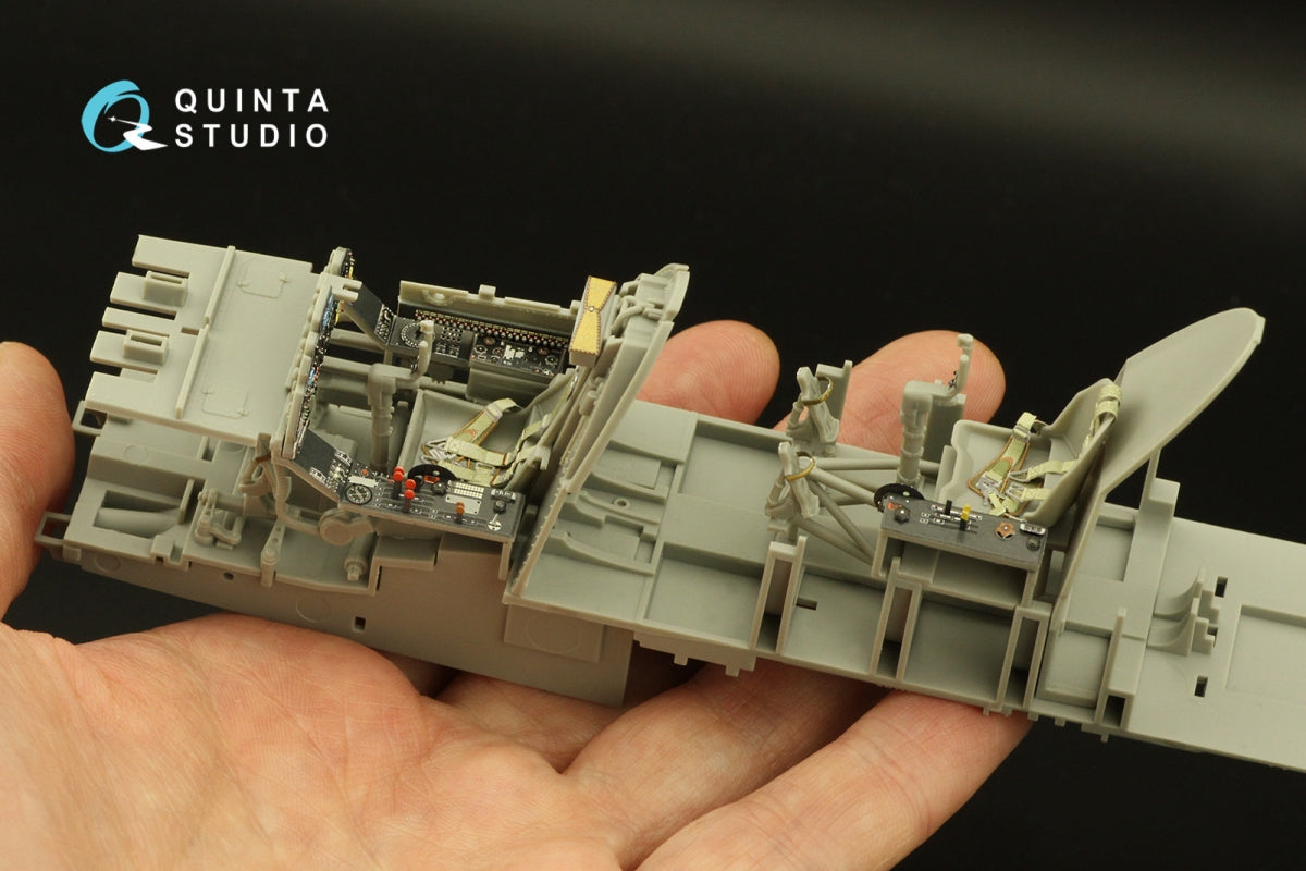 Quinta Studio QD32166 Do 335A-12 3D-Printed &amp;amp; coloured Interior on decal paper (Zoukei-Mura) 1/32 – zdjęcie 14