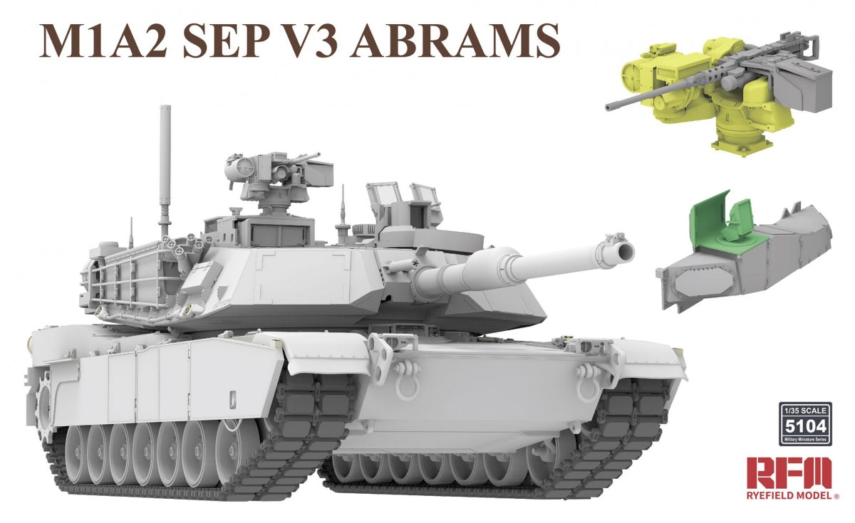 Rye Field Model 5104 M1A2 SEP V3 Abrams 1/35 – image 2
