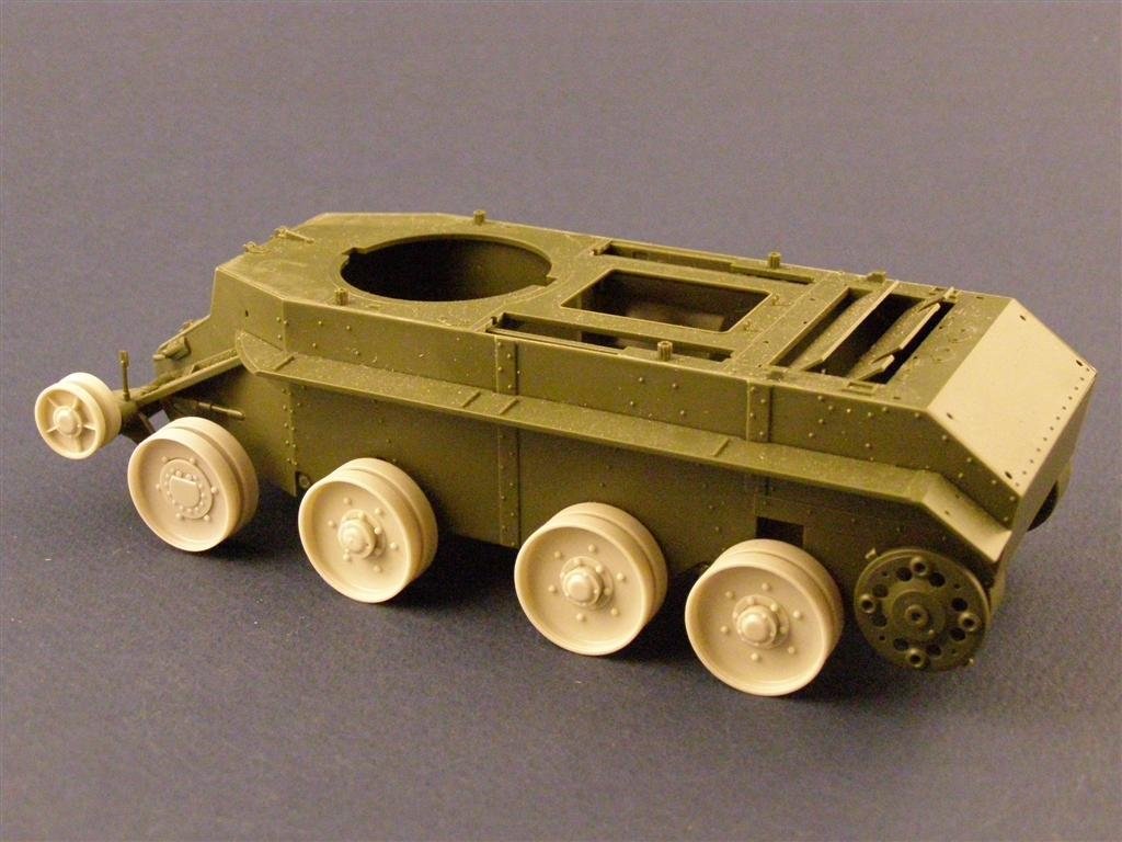 Panzer Art RE35-016 Burn out Wheels for BT-7 Tank 1/35