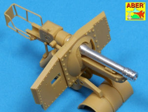 Aber 35L-139 Barrel for hungarian 40/43M Zrinyi 105mm assault gun Bronco 1/35 – zdjęcie 4