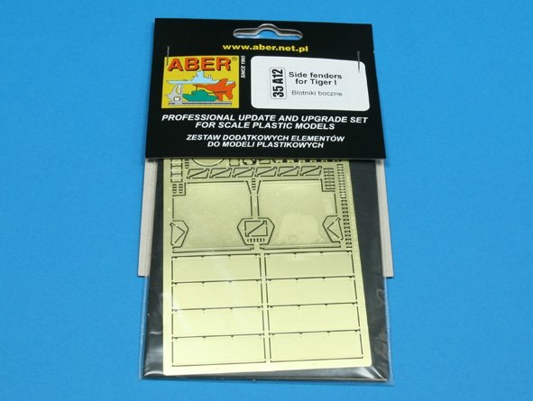 Aber 35A012 Side fenders for Tiger I, E/ H1 (1/35) – image 3