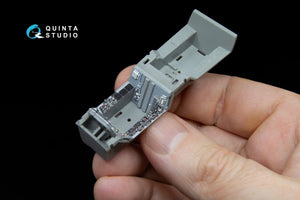 Quinta Studio QD48042 F/A-18A 3D-Printed &amp;amp; coloured Interior on decal paper (for Kinetic) 1/48 – zdjęcie 6
