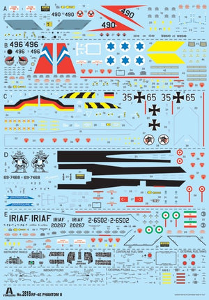 Italeri 2818 RF-4E Phantom II 1/48 – zdjęcie 3
