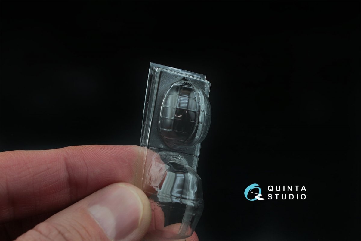 Quinta Studio QC72005 Pe-8 vacuformed clear canopy (for 7264 Zvezda kit) 1/72 – zdjęcie 4