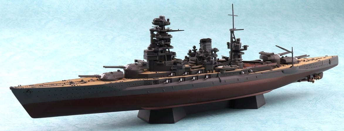 Aoshima 05980 Full Hull Series IJN Battleship Mutsu 1942 1/700 – zdjęcie 2
