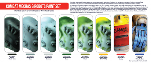Hataka HTK-AS41 Combat Mechas &amp;amp; Robots paint set – zdjęcie 2