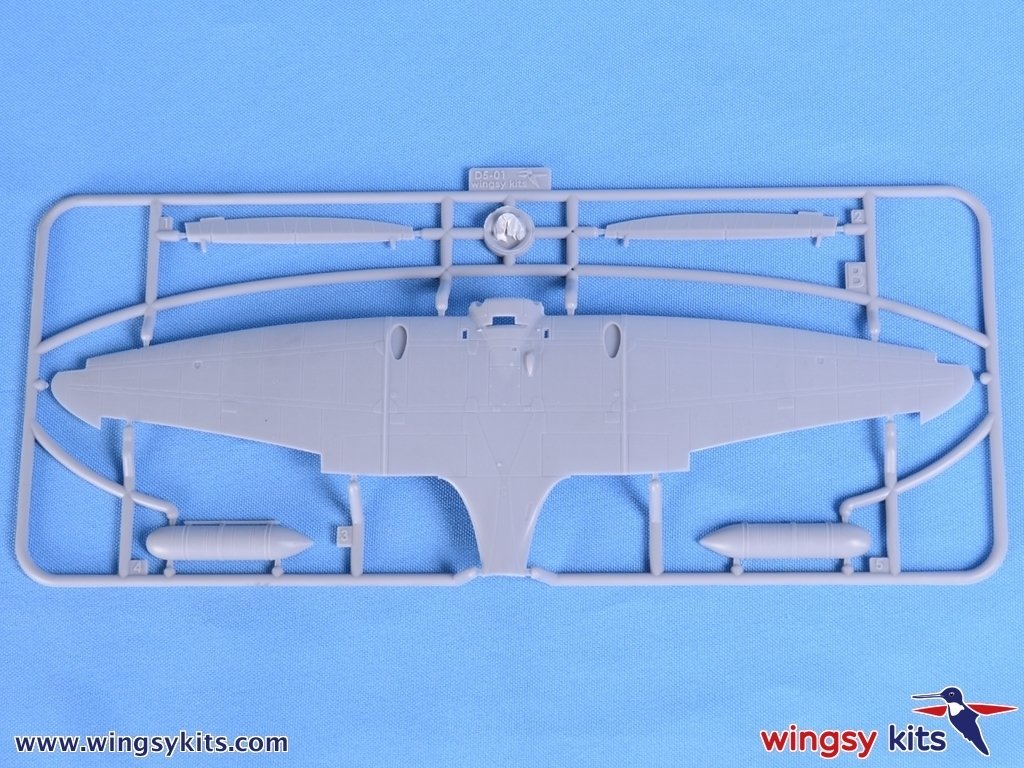 Wingsy Kits D5-01 IJN Type 96 carrier-based fighter II A5M2b “Claude” (late) 1/48 – zdjęcie 4
