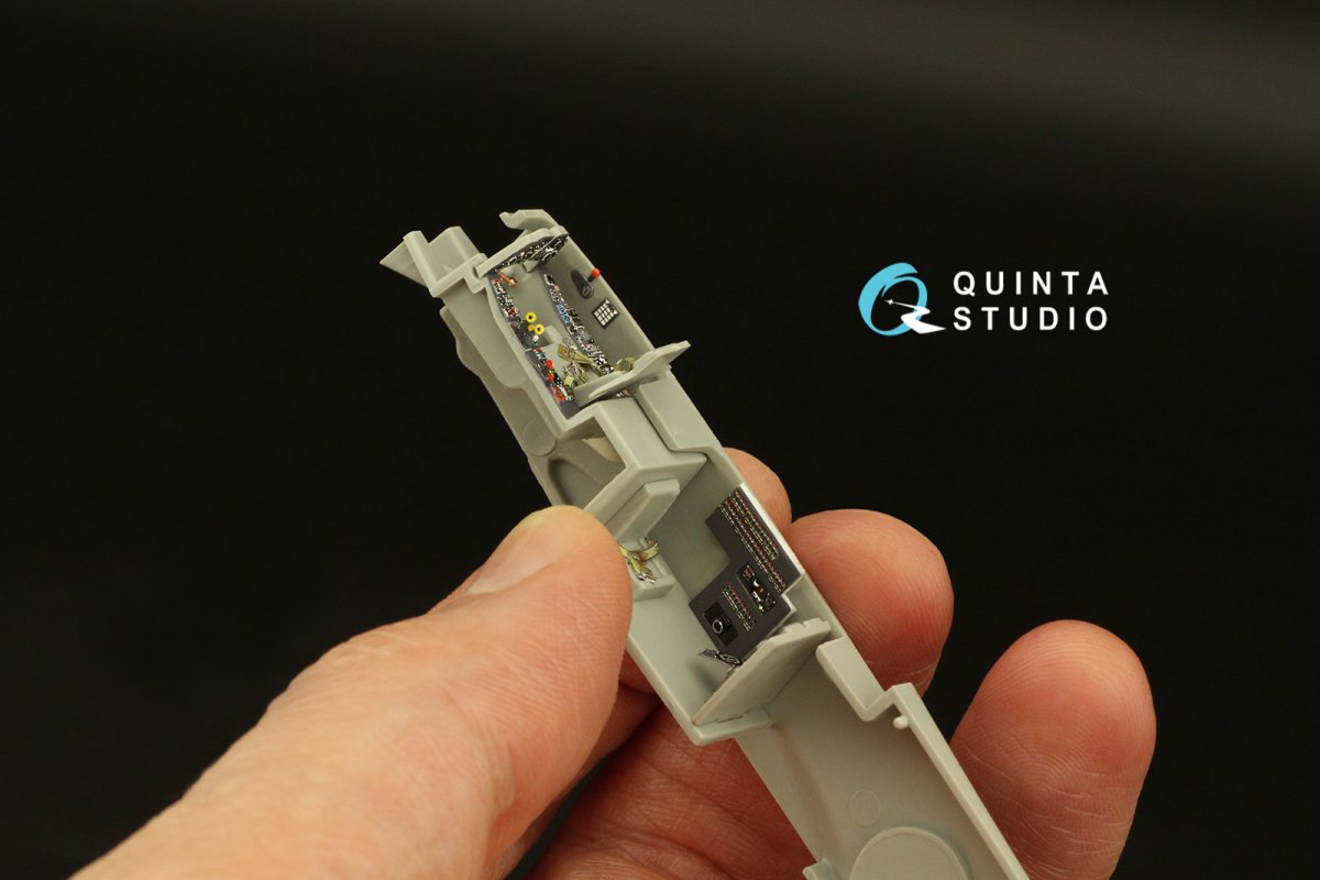 Quinta Studio QD72070 Me 410 3D-Printed &amp;amp; coloured Interior on decal paper (Italeri) 1/72 – zdjęcie 4