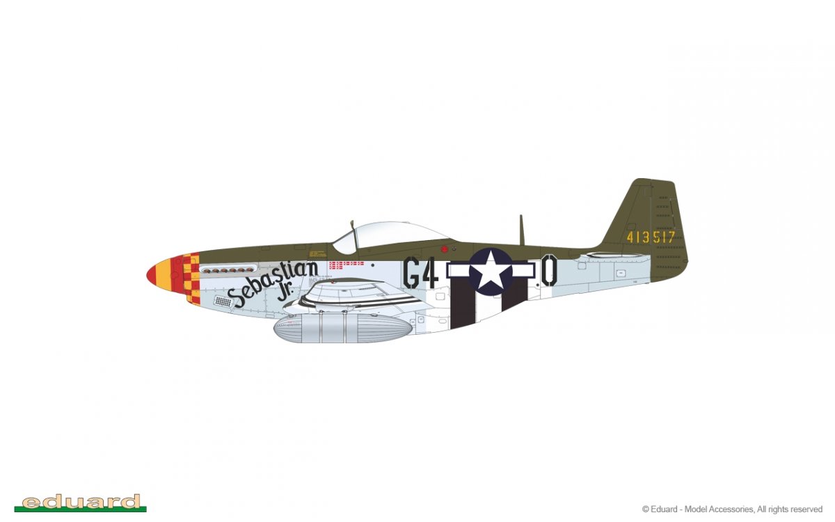 Eduard D48077 P-51D-5 EDUARD 1/48 – zdjęcie 5