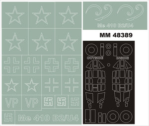 Montex MM48389 Me 410B-2 MENG LS 001 1/48