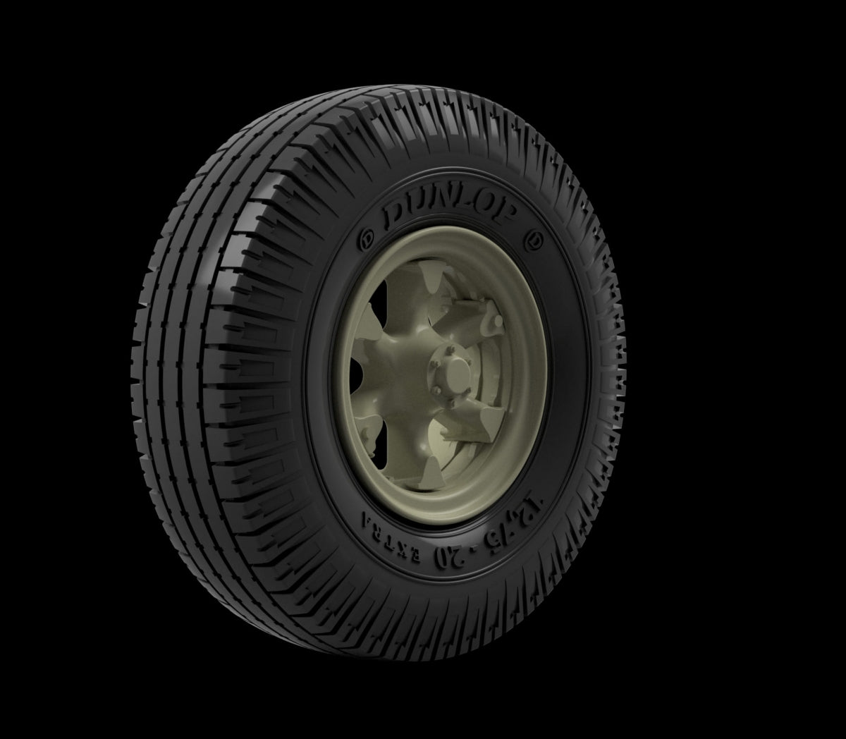 Panzer Art RE35-802 Vomag 8LR 9t truck Road wheels (Dunlop) 1/35 – image 3