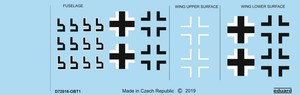 Eduard D72016 Fw 190A-8 national insignia 1/72 EDUARD