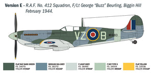 Italeri 2843 Supermarine Spitfire Mk.IX Aces - 5 RAF Aces Version 1/48