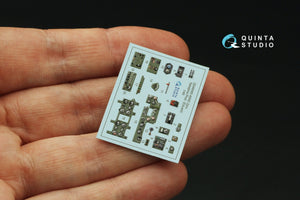 Quinta Studio QD48493 A6M2 Zero Nakajima Production 3D-Printed coloured Interior on decal paper (Eduard) 1/48 – zdjęcie 4