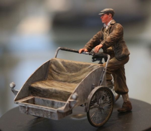 ToRo Model 35F106 Lata Czterdzieste - Rikszarz /The Forties - Rickshaw driver 1/35 – zdjęcie 3