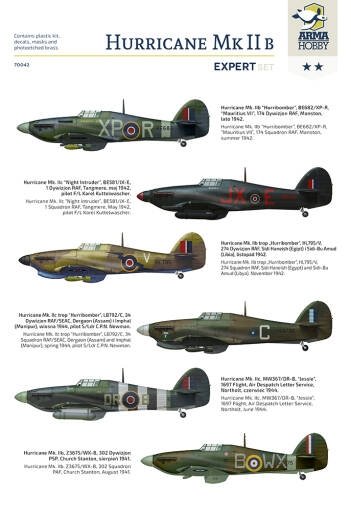 Arma Hobby 70042 Hurricane Mk II b/c Expert Set 1/72 – zdjęcie 16