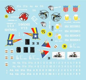 Star Decals 35-C1232 US 37th Tank Battalion 1/35 – zdjęcie 3