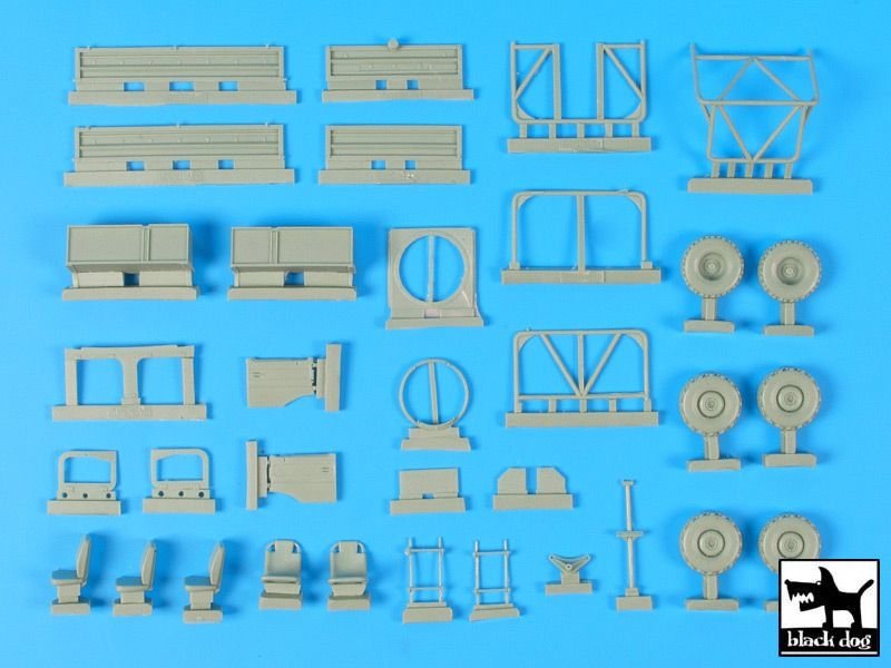 Black Dog T35182 Unimog Belgian special forces accessories set 1/35 – image 7