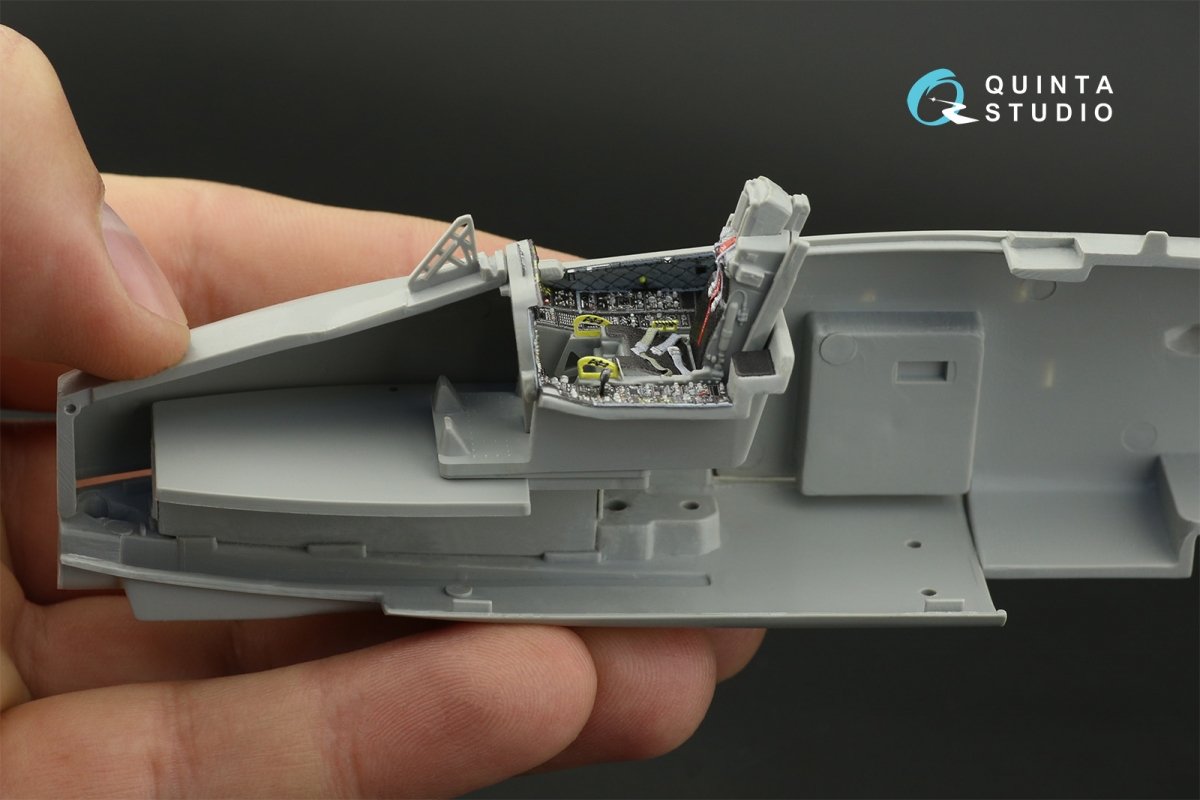 Quinta Studio QD48196 A-10C 3D-Printed &amp;amp; coloured Interior on decal paper (for Italeri ) 1/48 – immagine 6